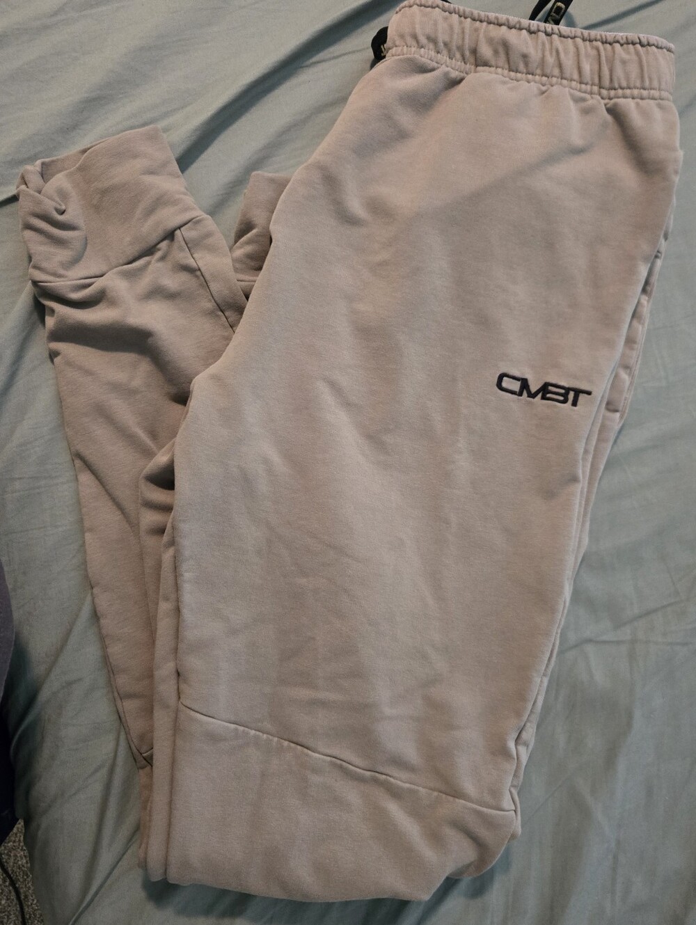 Combat Iron Apparel CMBT Performance Joggers - Tan / Khaki (Size Medium)